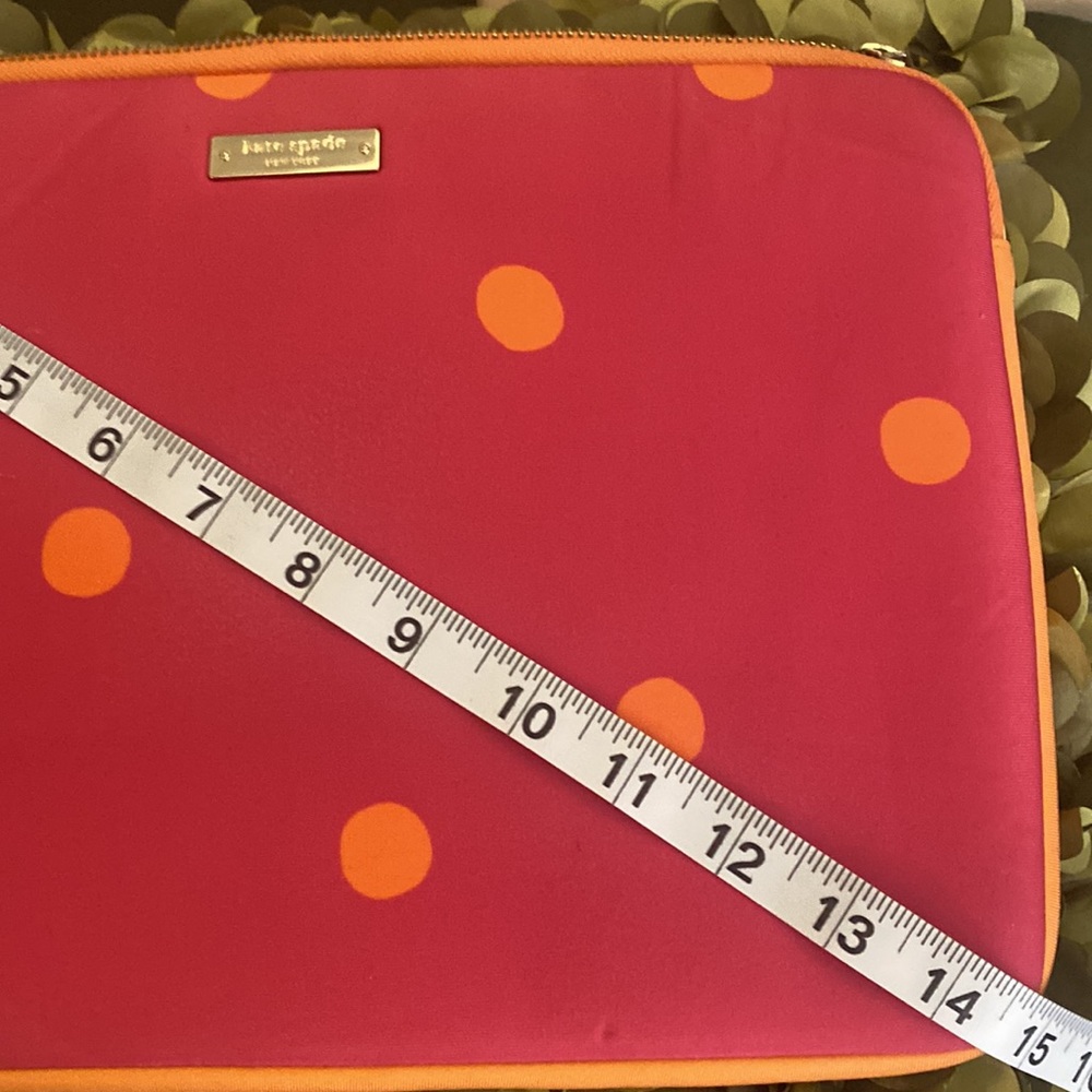 ๐ Kate Spade Laptop iPad Polka dot padded case Sleeve - super cute - Picture 7 of 8